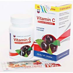Vitamín C 200mg/70 tbl. acai
