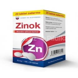 Zinok 15 mg  100+20 cps