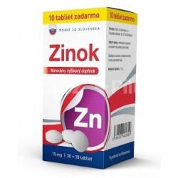 Zinok 15 mg  30+10 cps