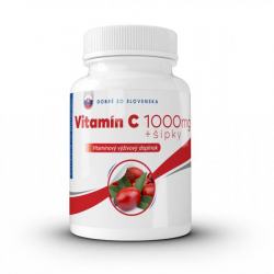 DzSK Vitamín C 1000 mg + šípky 100 tbl